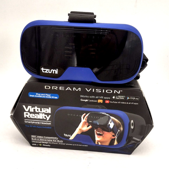 Virtual Reality Smartphone Headset iPhone/Android Ready VR PURPLISH BL - Picture 2 of 4